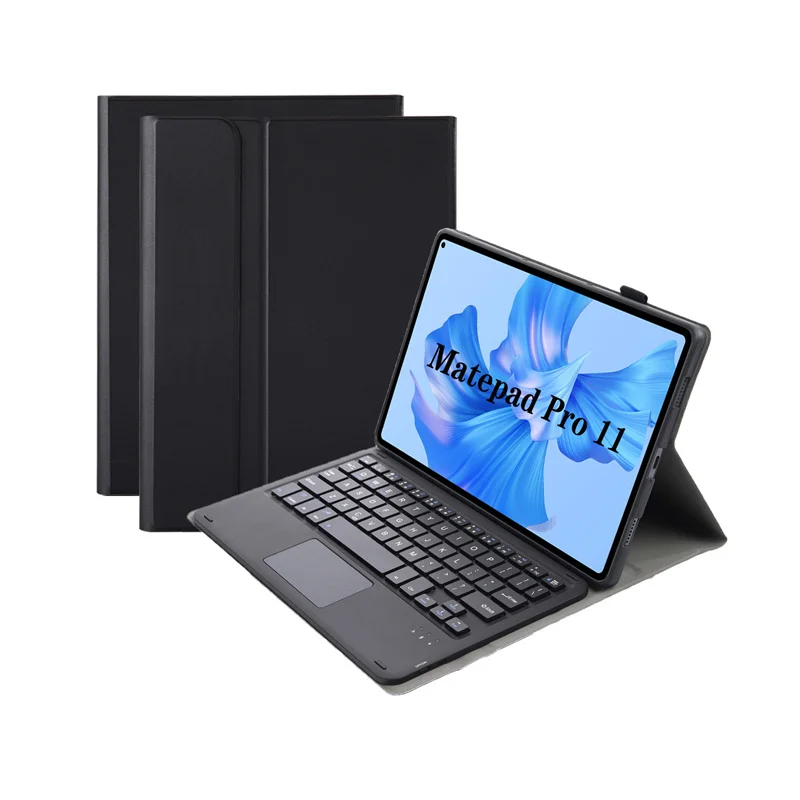 

Чехол для клавиатуры с беспроводным Bluetooth тачпадом для Huawei MatePad Pro 11 GOT-W29 GOT-AL09 2022, кожаный чехол из АБС-пластика, Умный Магнитный чехол