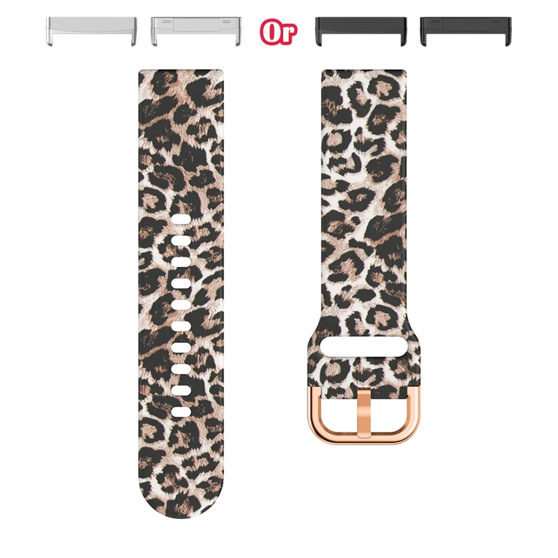 Colorful Print Lightweight Fashion Watch Strap - Sweatproof & Stylish Replacement Band