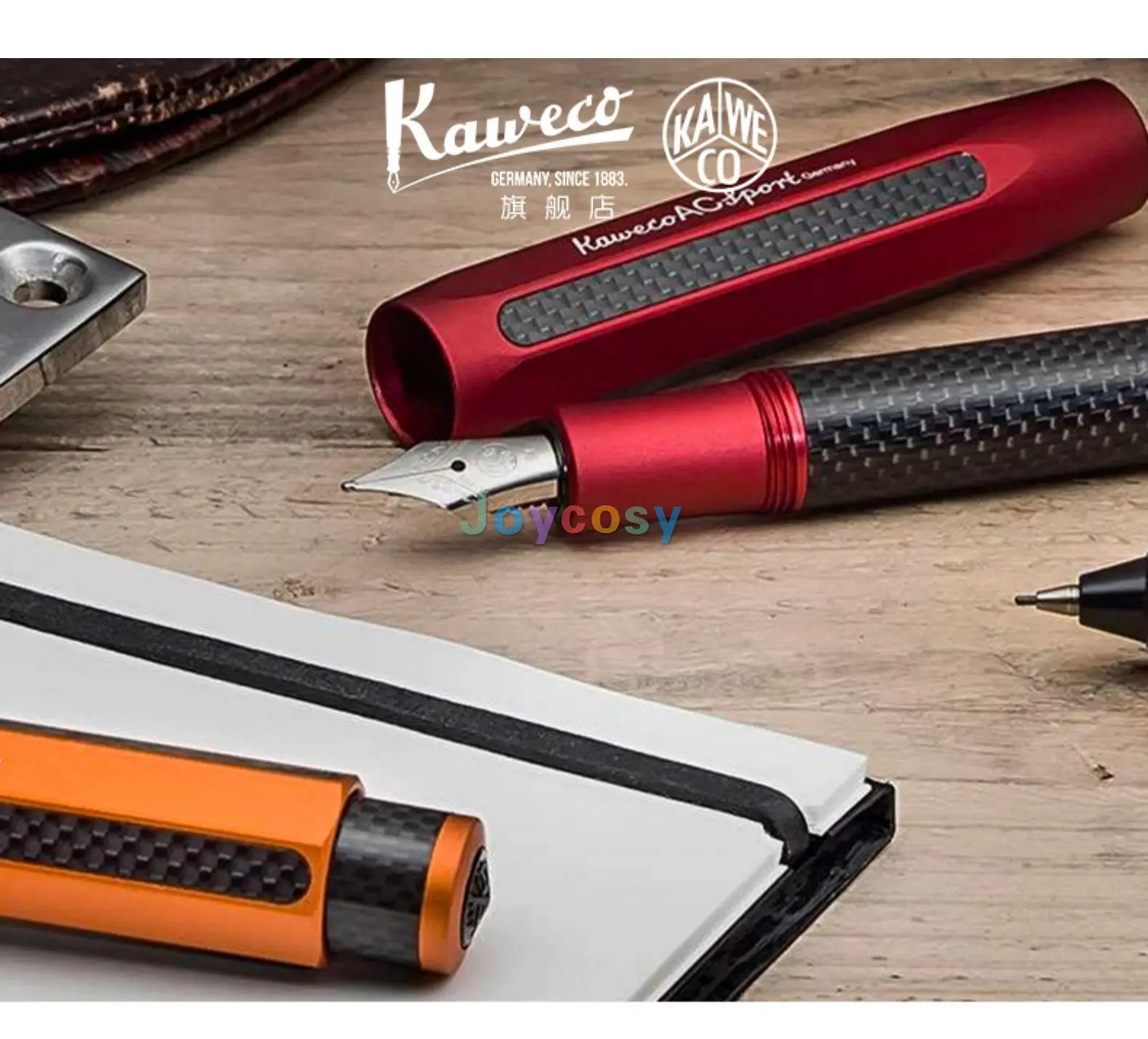 Penna stilografica Kaweco AC Sport colorata con inserti in fibra di  carbonio, penna tascabile penna per firma aziendale per ufficio per  scrittura per adulti, regalo| | - AliExpress