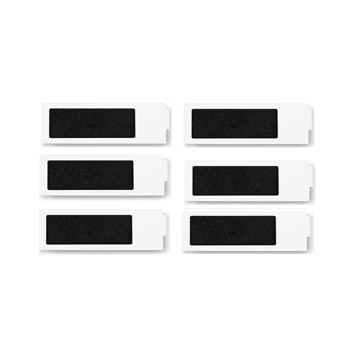 

Сменные детали для робота-пылесоса Ecovacs Deebot T20/T20MAX/T20PRO/X1 OMNI/T10 Omni/Turbo, 6 шт.