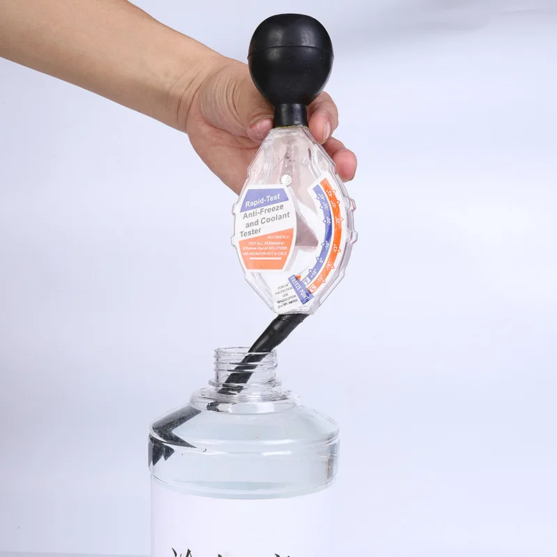 Battery antifreeze tester Water Tank Antifreeze Density Meter Densitometer Dial Car Radiator Coolant Water Tester Tool