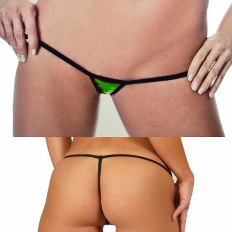Women's sexy underwear mini Thong low waist T pants stretch swimsuit swimming pants Women's Panties