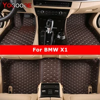 YOGOOGE Custom Car Floor Mats For BMW X1 E84 F48 Auto Carpets Foot Coche Accessorie 1