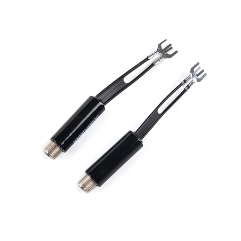 75 Ohm to 300 Ohm Matching Transformer Converter Adapter F Type Female Coax Connector Plug Jack 2/6/10/12pcs