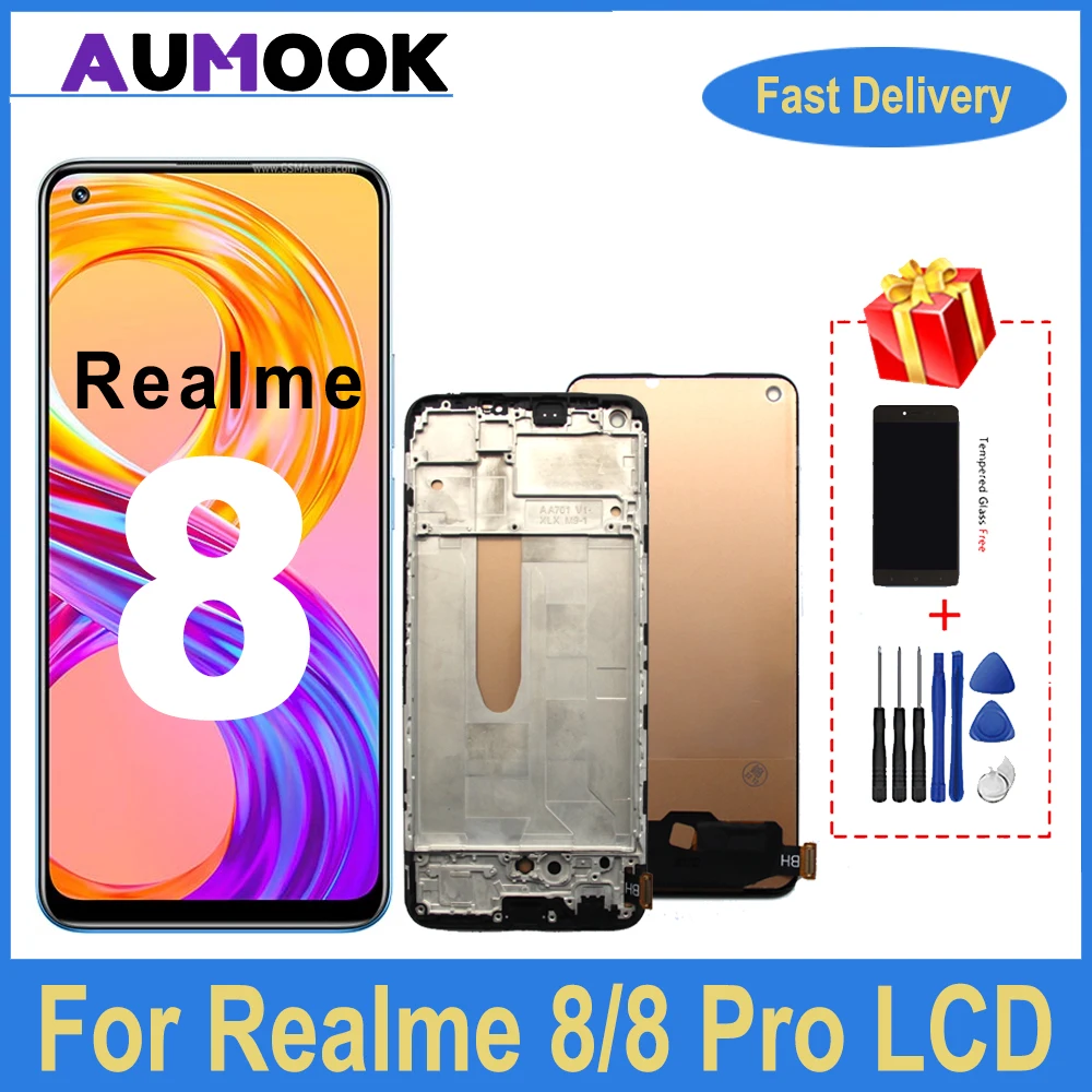 Realme 8 Screen Replacement Realme 8 Pro Touch Screen Display
