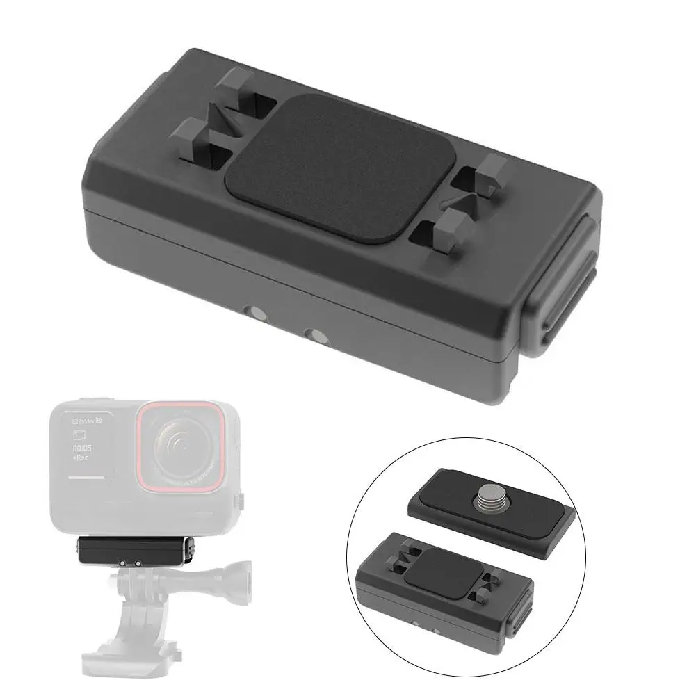 

For Insta360 Ace pro/Ace Quick Release Bracket Base with Fixed Claws Stable Firm Anti Falling Detachable Sports Camera Accessory