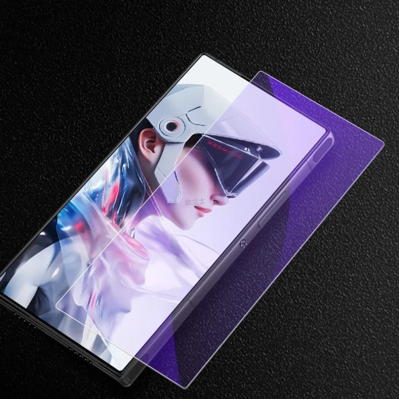 Enhanced Screen Protector Tempered Glass with Anti Blue Light Film Cover