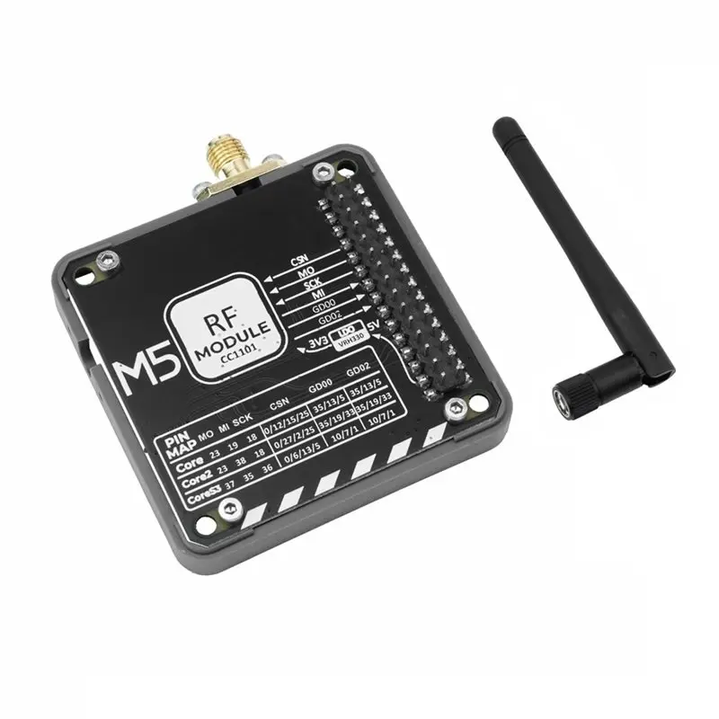 ABDE-E07-900M10S CC1101 무선 통신 모듈 스마트 홈용 855-925Mhz SPI 직렬 통신 프로토콜