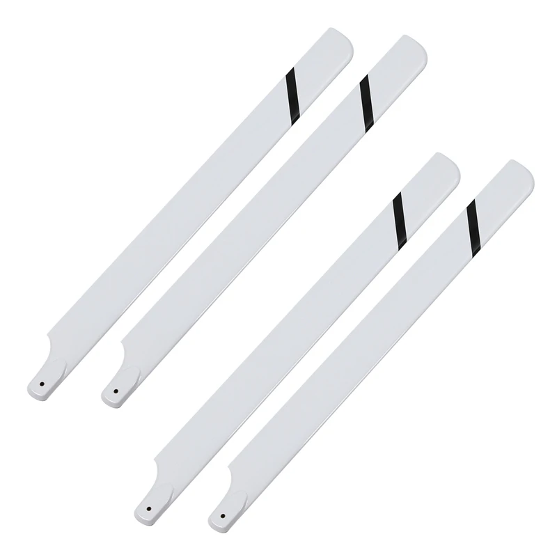 

4X Fiber Glass 600Mm Main Blades For Align Trex 600 RC Helicopter UK Stock 77OD