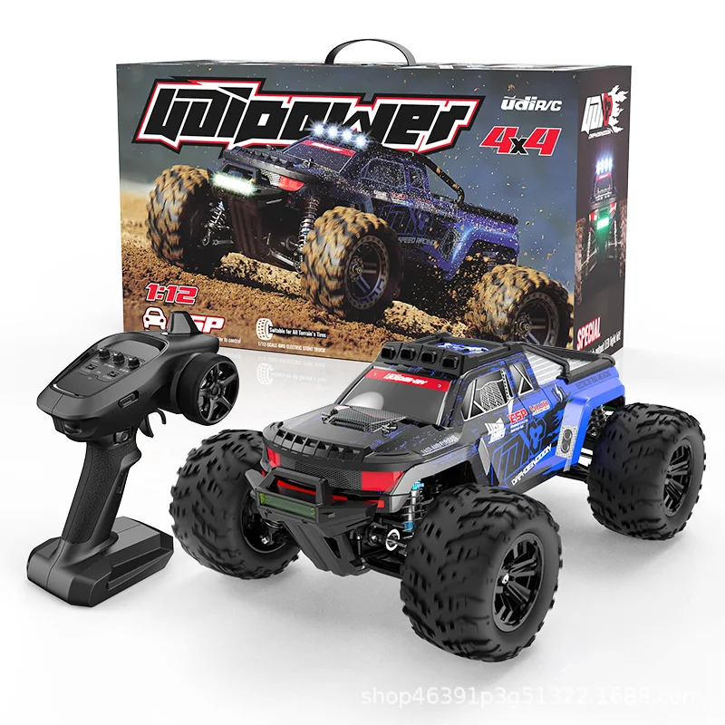 UDIR/C new product 1:12 RC climbing off-road desert alloy high-speed four-wheel drive remote control high-speed vehicle UD1201 2