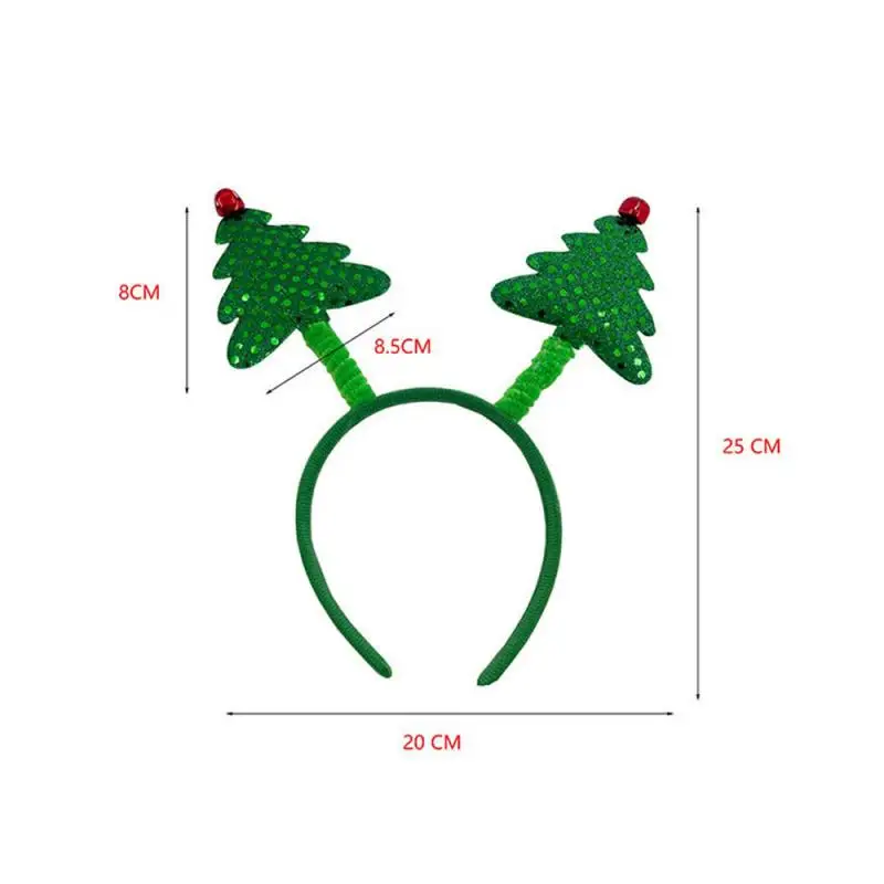 Christmas Headbands Children Adult Hair Band Red Christmas Santa Claus Snowman Antlers Headband Xmas Decoration Girls Gifts