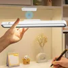 Desk Lamp Hanging Magnetic Table Lamp Led Usb Rechargeable Stepless Dimming Cabinet Closet Wardrobe Night Light 1