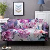 Stretch Slipcovers 1/2/3/4 Seat Peony Print Sectional Elastic Sofa Cover For Living Room L Shape Anti-slip Couch Covers 2