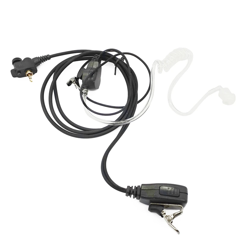 MTH800 Walkie Talkie Earpiece Headset with Mic,Compatible with 1 Pin Motorola,MTH850 MTP850,MTH650,MTH600 Radio, Kevlar Material