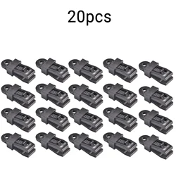 Outdoor Tent and Canopy Windproof Fixing Clips - Durable Hanging and Suspension Buckles (20pcs)