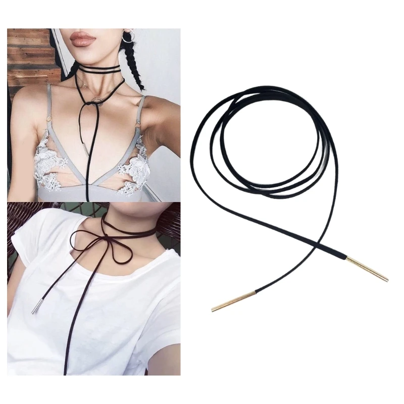 Collana Girocollo In Velluto Con Ciondolo Gotico Turchese – Bohémien Per Donne E Ragazze, Colore Nero