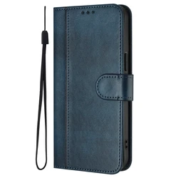 Retro Card Slots Wallet Phone Case with Enhanced Protection and Stylish Design - OPPO A5 Pro 4G (PT16 - Blue)