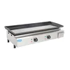 Commercial Kitchen Equipment Electric Tabletop Flat Plate Hamburger Griddle Stainless Steel Cast Iron Grill Griddle For Sale 3