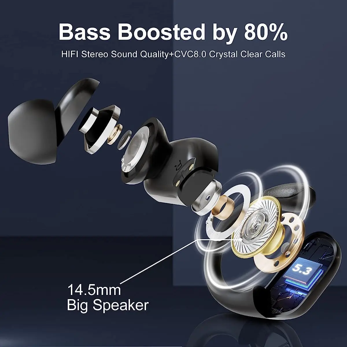 Wireless Headphones Running Bluetooth Earphones,Noise