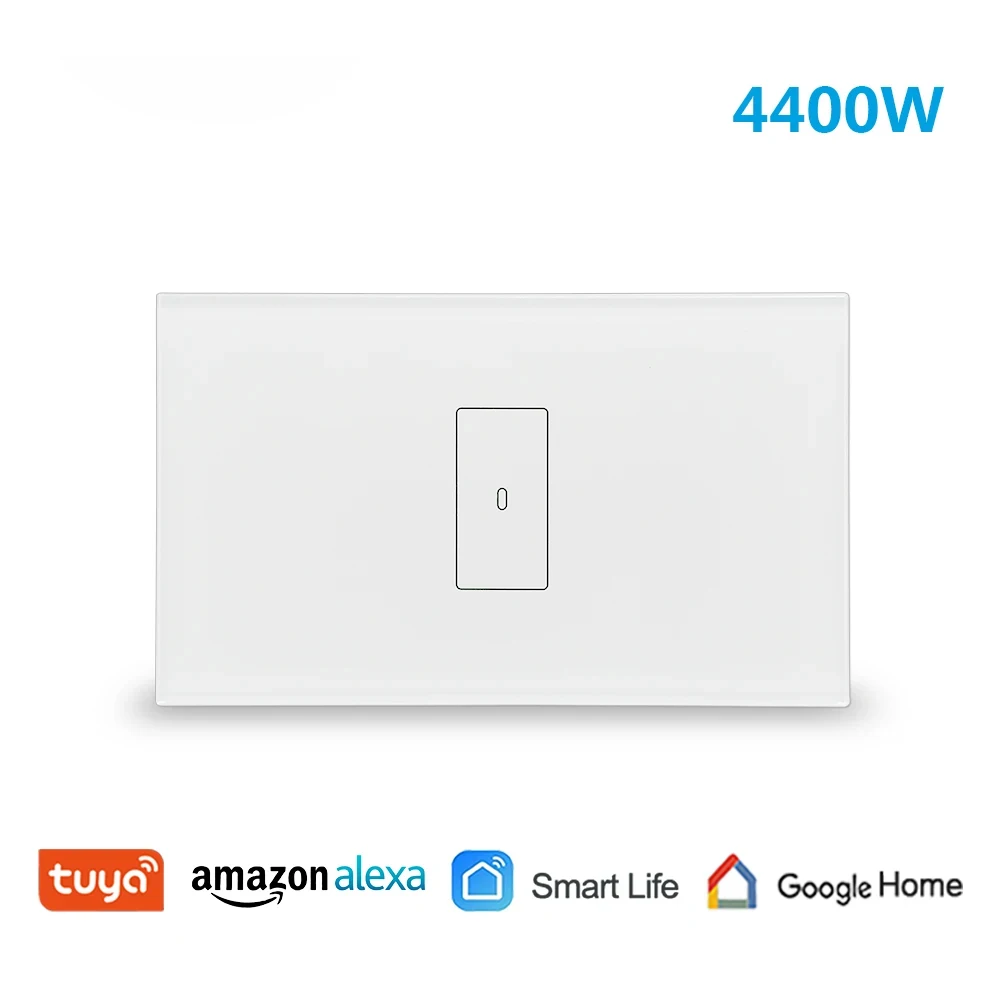 

Tuya Smart Life ZigBee 3.0 US White Boiler Water Heater Switch App Timer Schedule Setting Works with Google Home Alexa Echo DIY