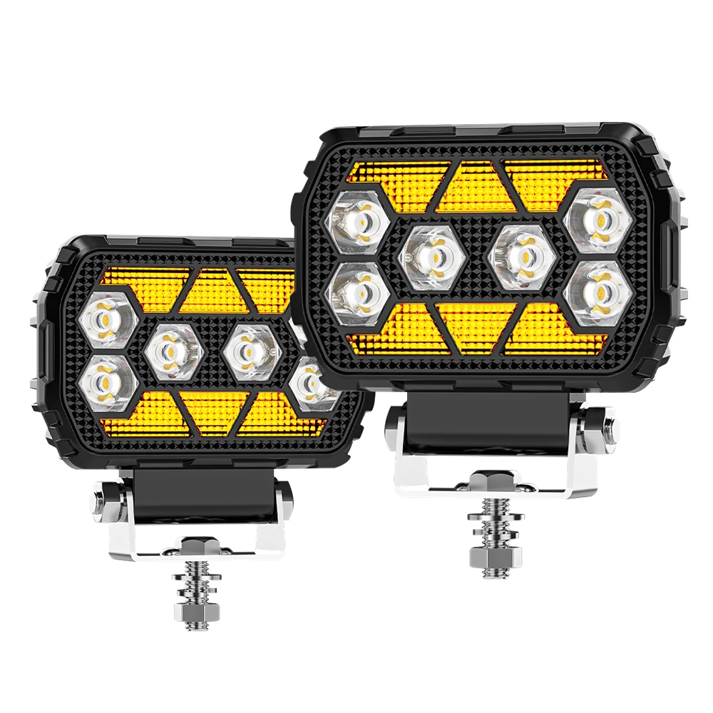 4.5Inch Work Fog Light Long Range Auxiliary Auto Fog Light Led Light Bar for Mo