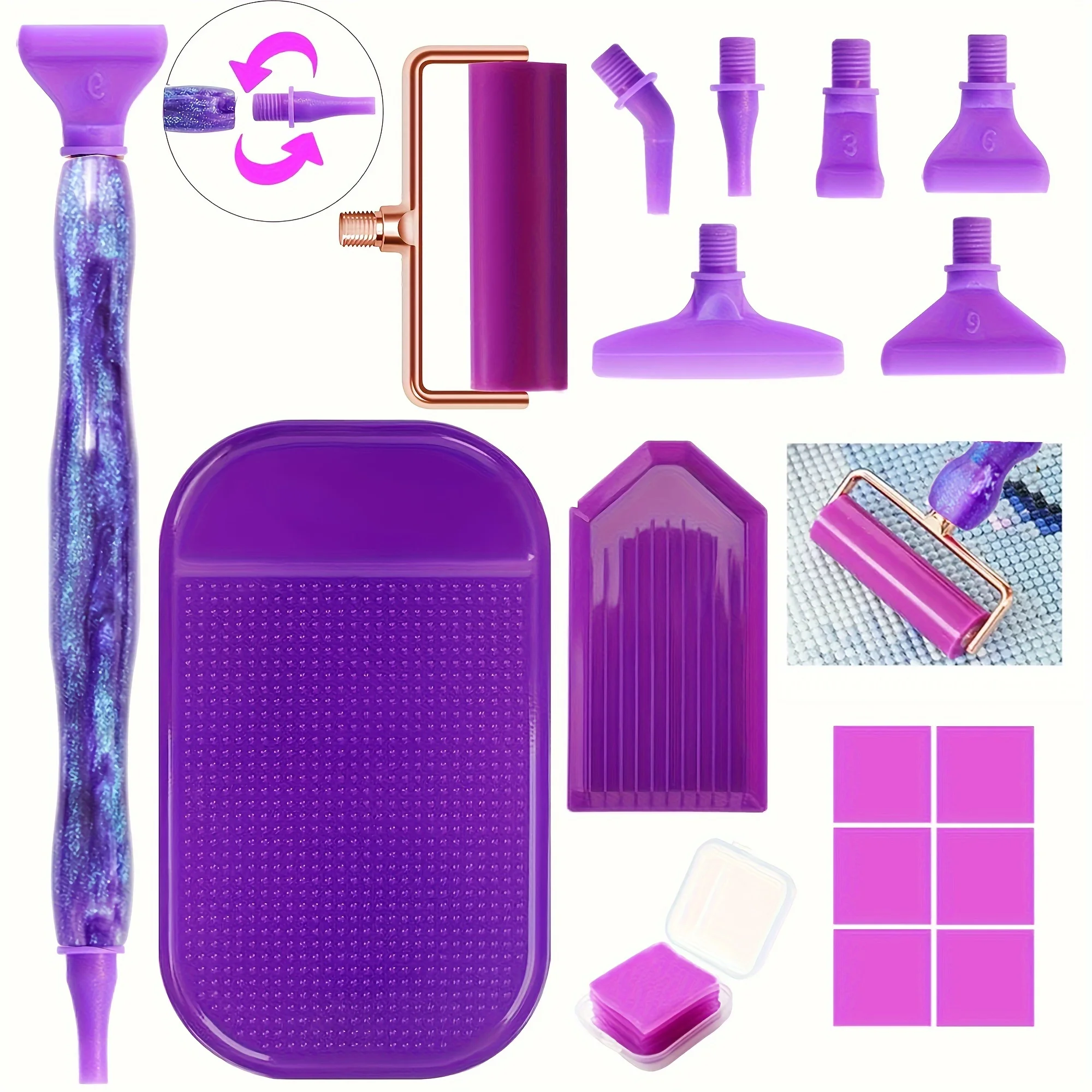 5D Diamond Painting Tools Kit Image 1