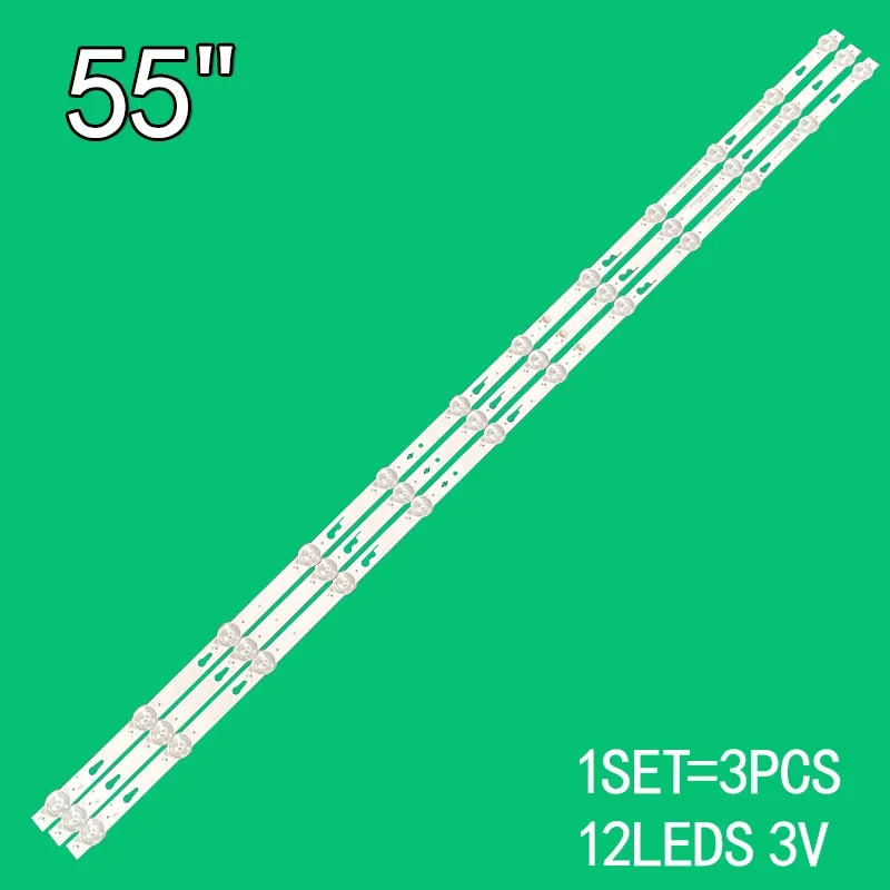 Светодиодная лента для подсветки для Xiaomi 55 дюймов L55M5-AD 004AD LVU550CSDX 4C-LB550T-JFA JL.D550C1330-004AS-M-V03