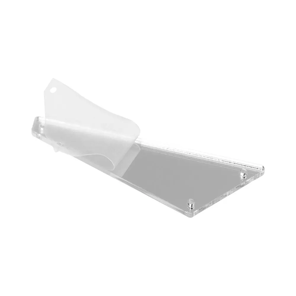 10/50pcs Crystal Mirror Sew On Rhinestones Irregular Acrylic Shiny White Sewing Rhinestone For Wedding Dress