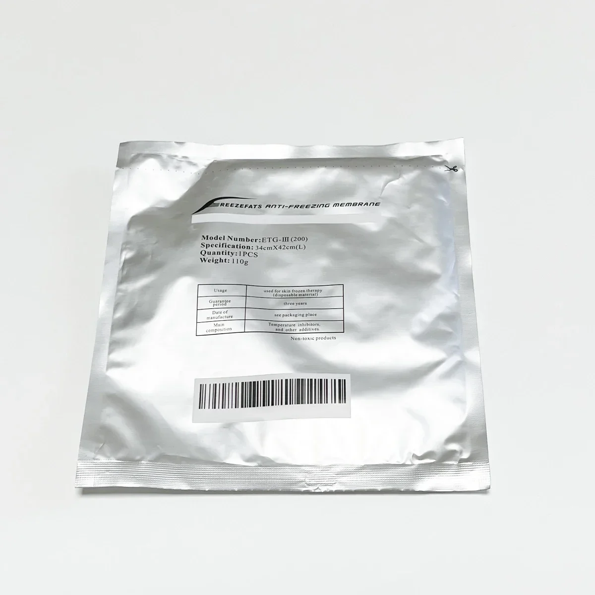 Anti Freeze Membrane Antifreeze Film Gel Paster Cryotherapy Liposuction Cooling Cryo Lipo Weight Loss Slimming Cellulite Pad slimming patch slimming cream gel