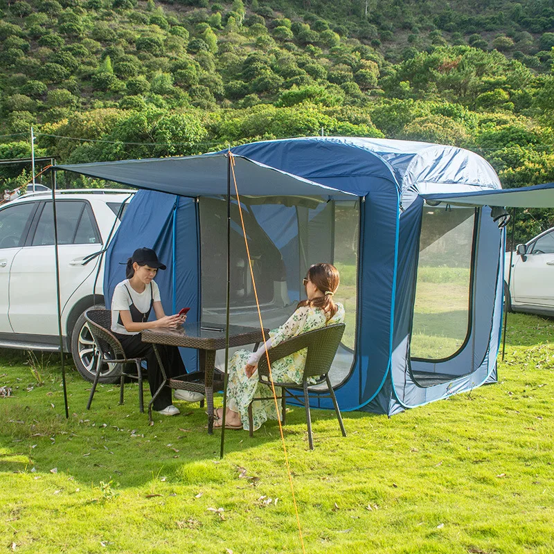 

SUV Rear Extension Tent Automatic Building-Free Quickly Open Car Canopy Car Side Tent Car Side Outdoor