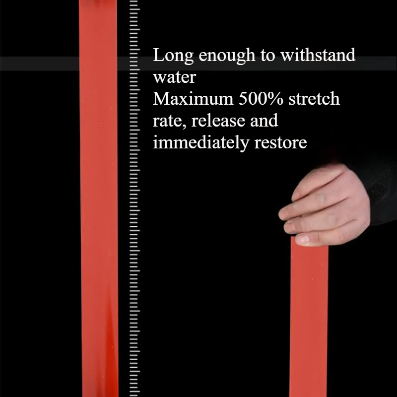 Red Self-adhesive Waterproof Tape Cinta impermeable Sellante Leak-stopping Water-stopping Repair Waterproof Sealing tape
