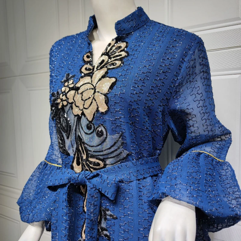2023 Islam Abaya Dress New V-neck Long Sleeve Abayas for Women Slim Dress for Dubai Women Satin Solid Robe Femme Islam Clothing