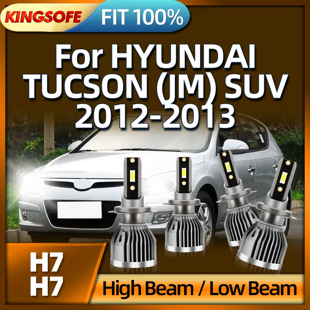 

2/4 шт., автомобильные лампы для HYUNDAI TUCSON JM SUV 130 6000 2012
