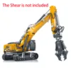 K970 301 RC 1/14 Hydraulic Excavator PL18EV Lite Remote Control 3-arm Digger Model with Battery Light Sound Set RC Toy TH23472 3