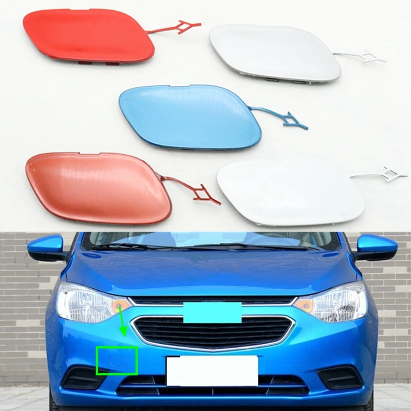 Car Front Bumper Towing Hook Cover Cap for Chevrolet SAIL 3 2015-