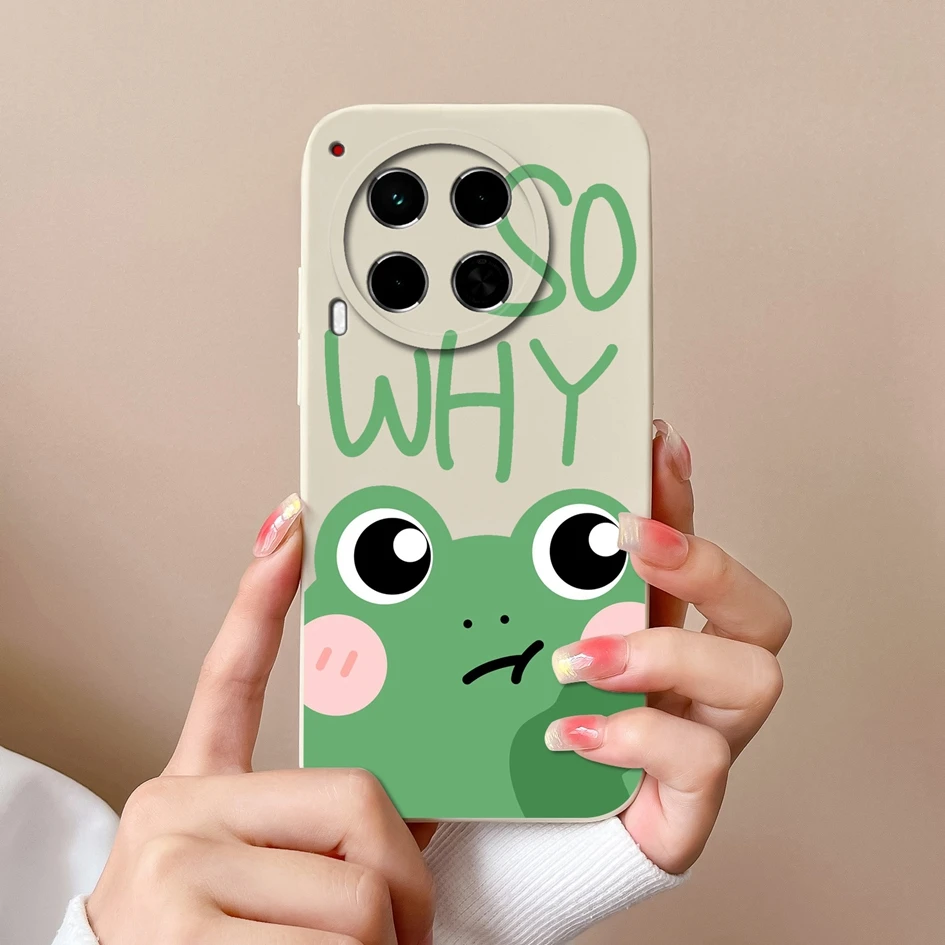 Luxury Soft Silicone Fashion Design Cover Case with Screen Protector