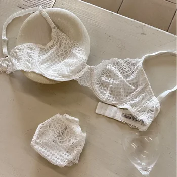 حمالة صدر دانتيل مربعة الشكل ملابس داخلية مثيرة رافعة للصدر 2