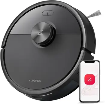 Robot Vacuum and Mop Combo with 10,000Pa Suction, LiDAR Navigation, Anti-Tangle System for Pet Hair and Carpet 1