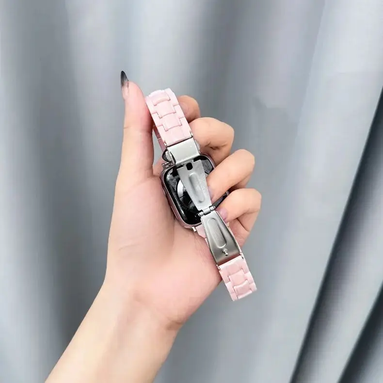 Slim Resin Watch Strap - Lightweight Bracelet Wristband
