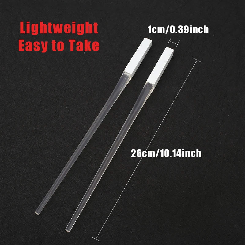 LED Chopsticks 1Pair LED Luminous Chopsticks Light Up Dinning Party Tableware Multicolor