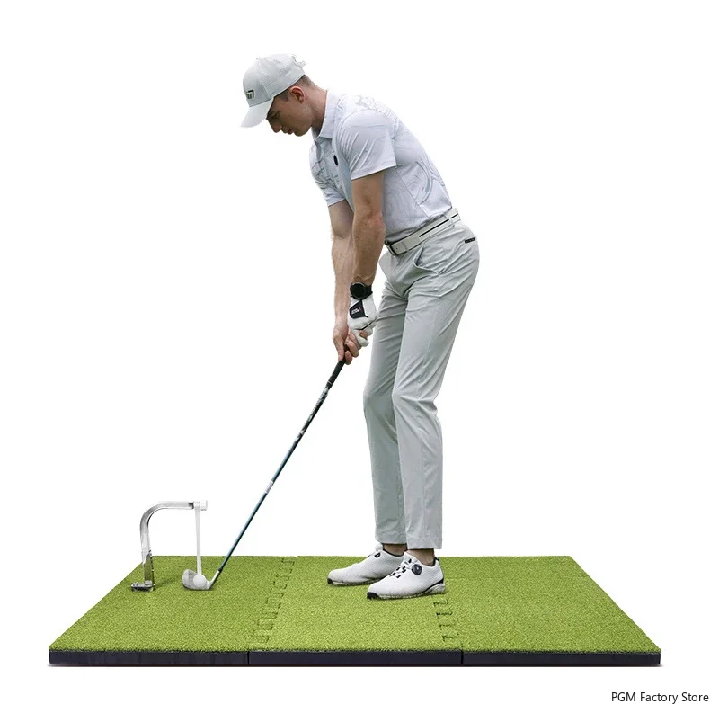 Description Picture 3 of itemPGM Golf Swing Practitioner Spliced Strike Mat with 360 ° Rotation and Adjustable Height Training Pad HL012
