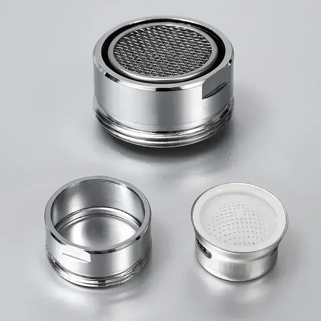 1/10set Replaceable faucet bubbler Water Saving Tap Aerator Filter Mesh Core Thread Mixed Nozzle Kitchen Bathroom Shower Parts 5