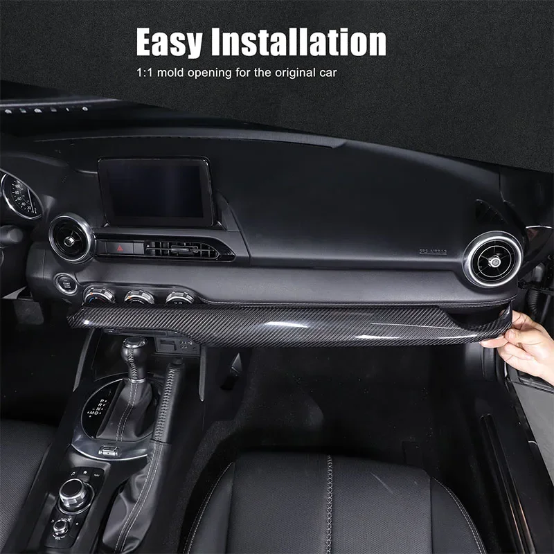 Revel GT Dry Carbon Console Cover | 2016-2018 Mazda MX-5 Miata (1TR4GT0AM06) main image 0