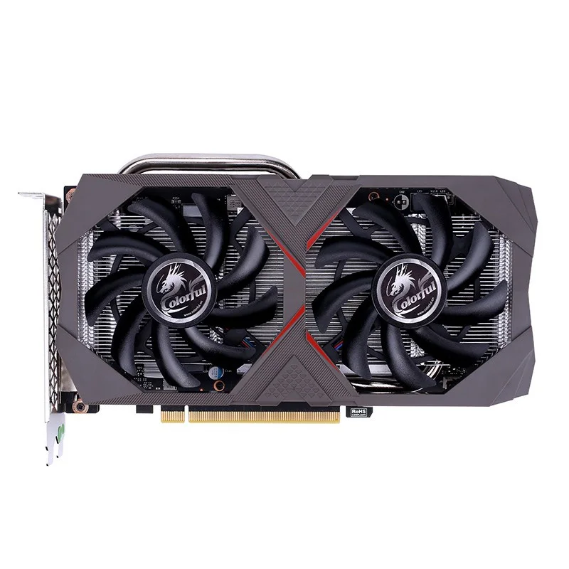 GDDR5 Graphics GTX 1660 Gaming 6G Card GT1660 graphics card 192bit GDDR5 DP+HDMI+DVI  GTX 1660 Video Card GDDR5 Dual Fans New graphics cards computer