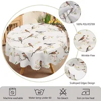 Nappe Graffiti Fruit Cute - Imperméable pour Noël/pique-niques/anniversaires/mariages, décoration de bureau et de table 5