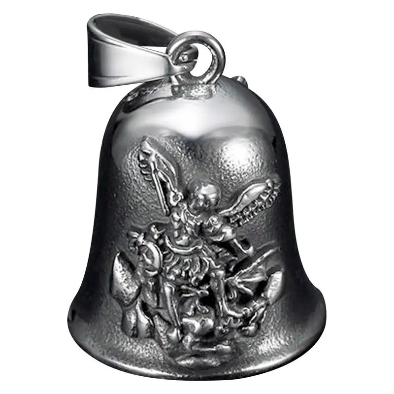Angel Bell Small Lucky Bell Exorcism Bells for Motorcycles Safe Driving Pendant Widgets Accessories Biker Bells for Men Women