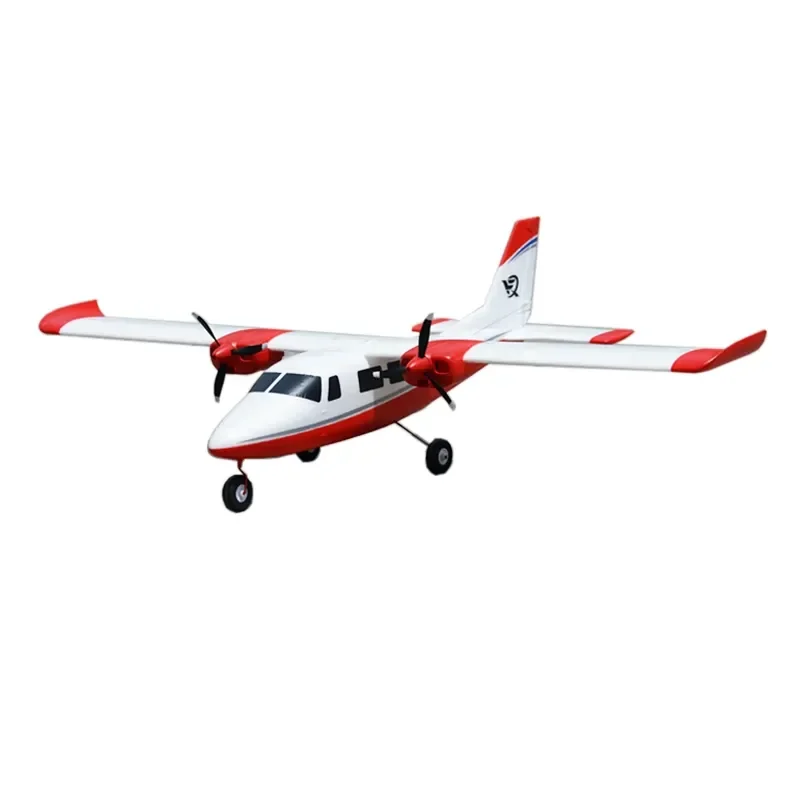 Xfly Model Airslane 850mm-p68 Twin Engine Propeller Training Machine Electric Rc Plane Toy Gift Outdoor recreation 4