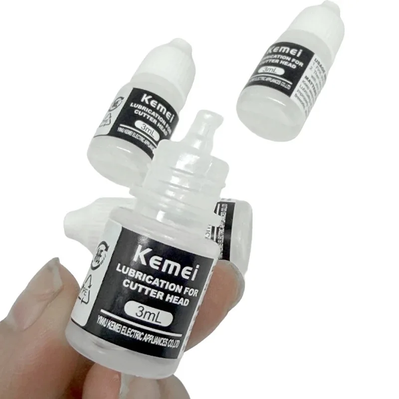 Kemei 헤어 클리퍼 윤활유 헤어 트리머 유지 보수 오일 재봉틀 녹 방지 오일 km-2299 KM-809A kM-5090 KM-1071