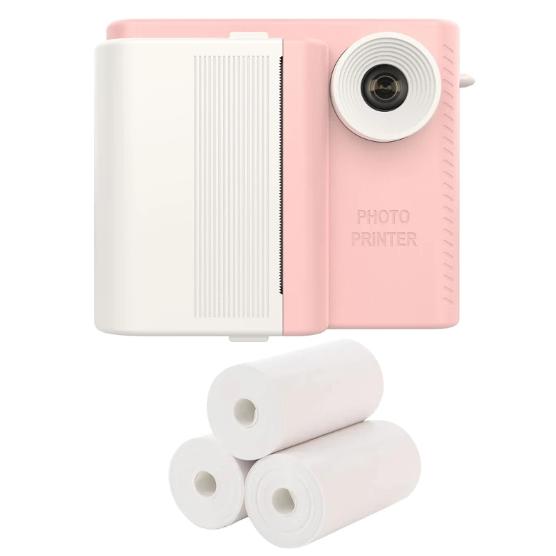 Children Instants Print Camera Kids Video Photography Digital Photo Camera Toy Thermals Printer for Boy Girls Birthday
