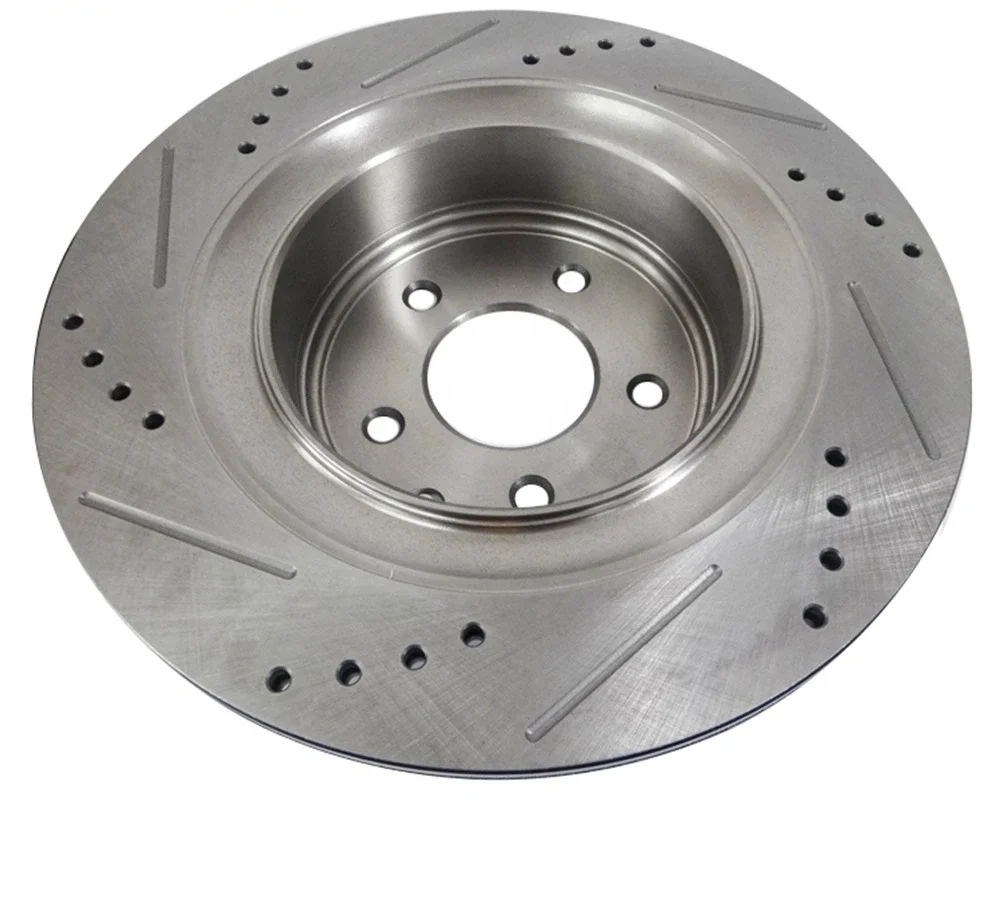 Auto Parts Cross Drilled Slotted Brake Rotors For Nissan Versa Altima Honda Mazda 929 Model Cx9 Bt 50 For Toyota Land Cruiser
